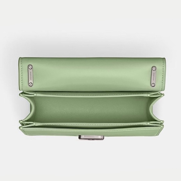 Coach 1941 Bandit Crossbody Bag in Minotone Pale Pistachio Luxe Calf Leather NWT - Picture 5 of 14